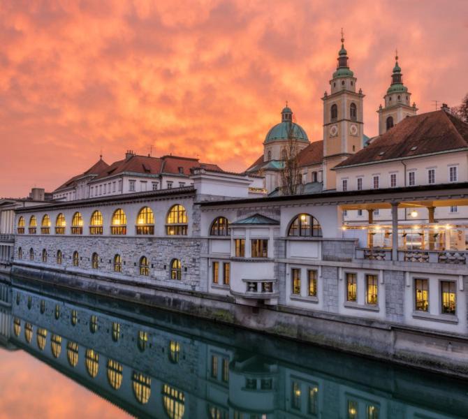 Hotel Siska Ljubljana Ngoại thất bức ảnh